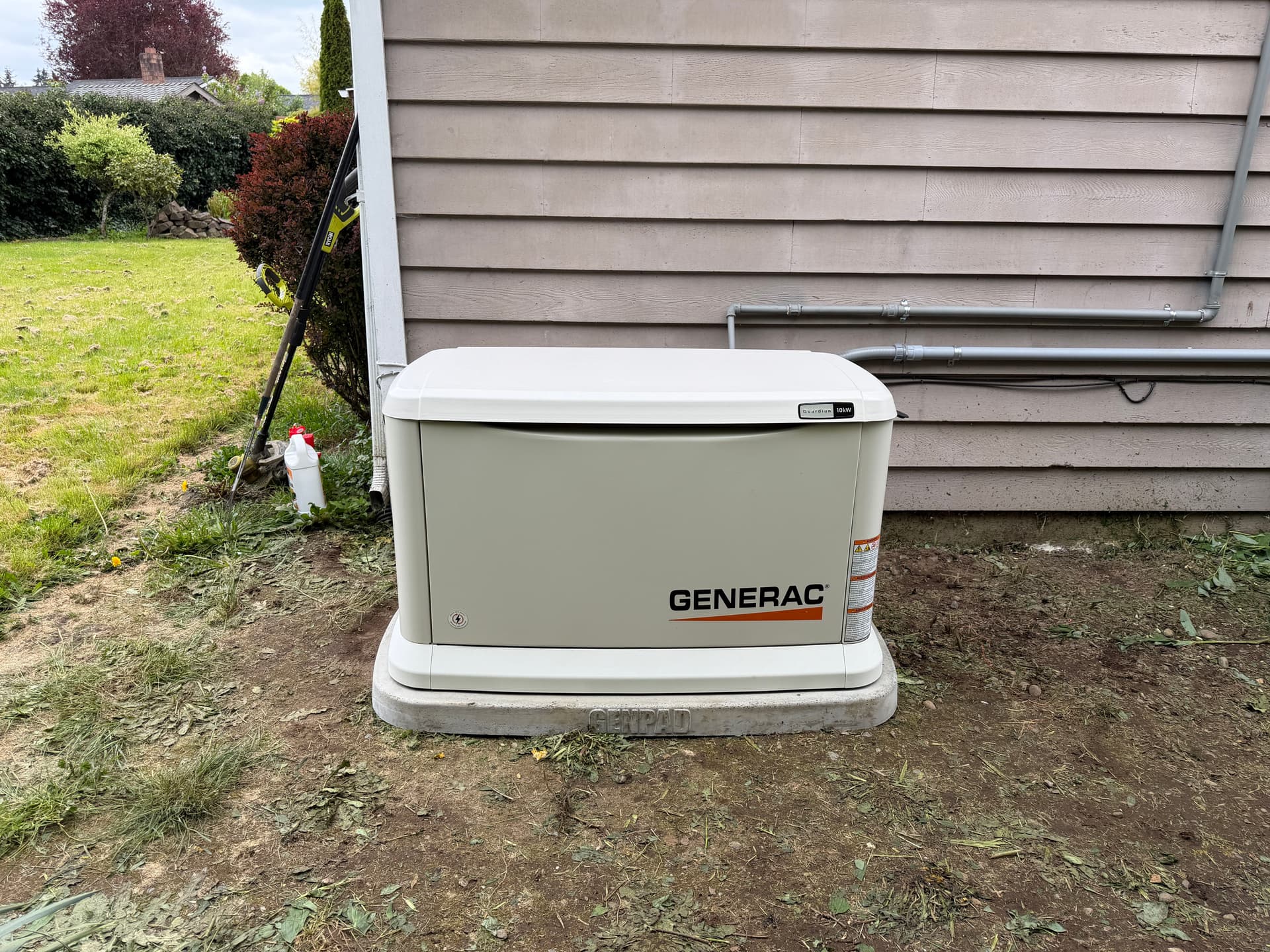 Gallery photos for 10kW Standby Generator Installation in Kirkland: Image #1