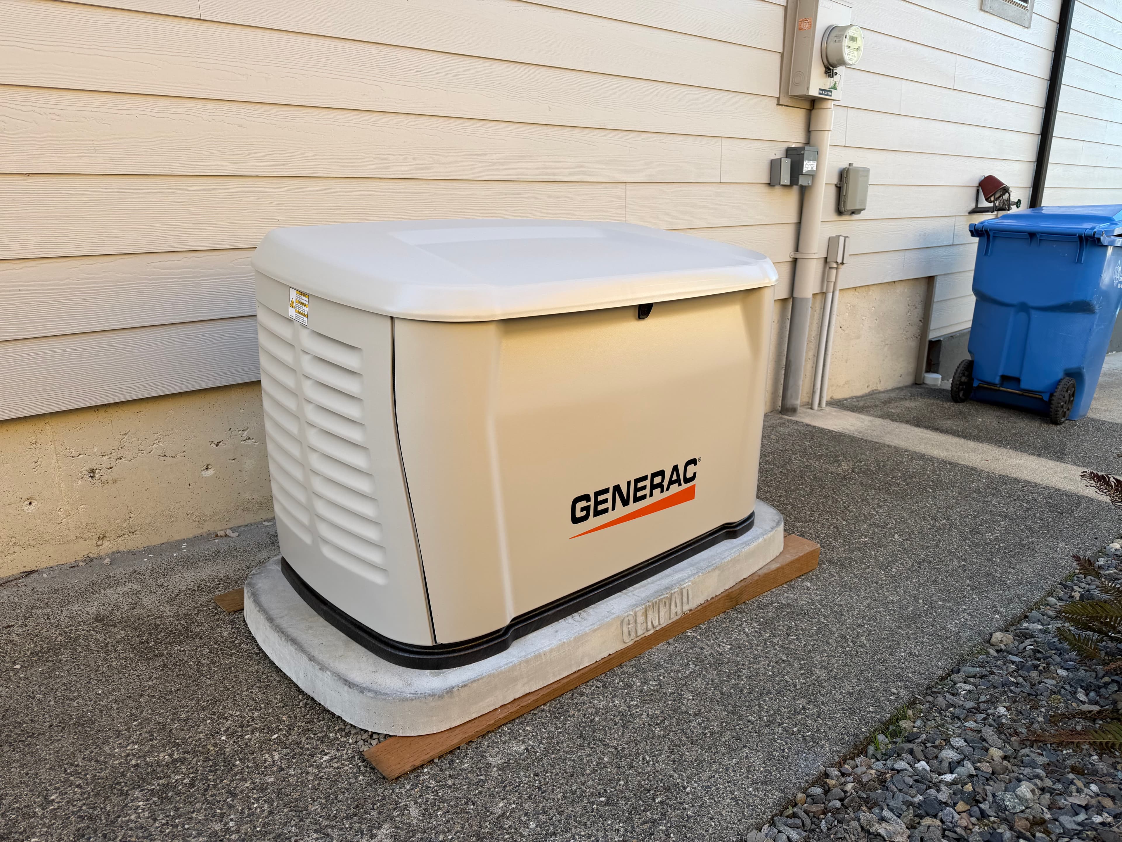 Project 14kW Generac Generator Install with 100-Amp Automatic Transfer Switch image