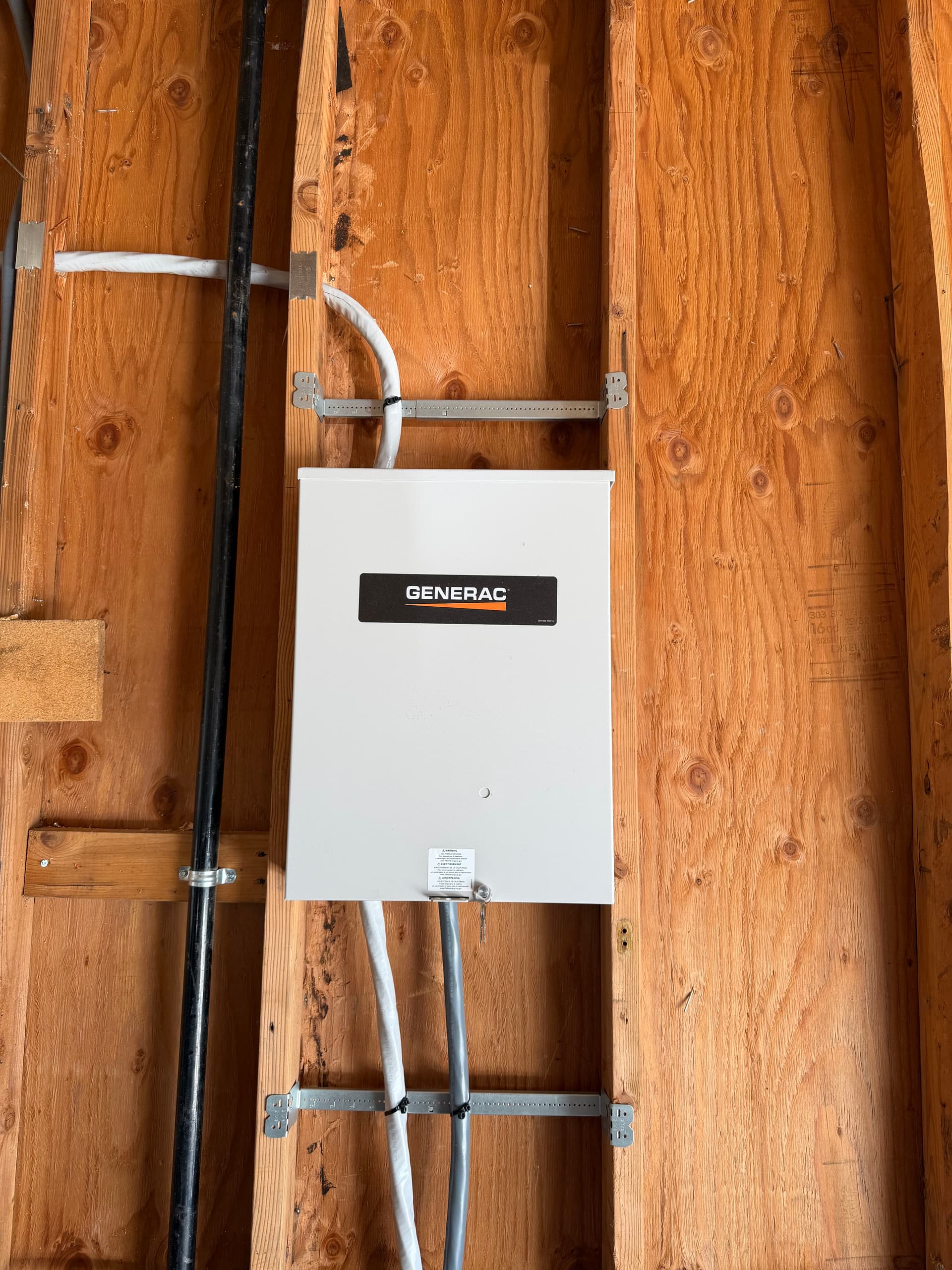 Gallery photos for 14kW Generac Generator Install with 100-Amp Automatic Transfer Switch: Image #3