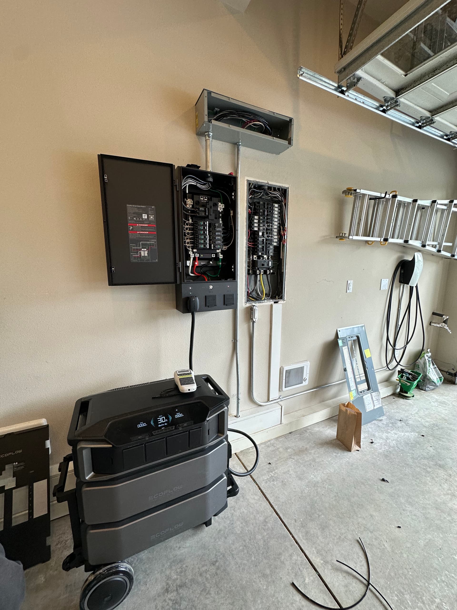 Gallery photos for EcoFlow Delta Pro Ultra Battery Backup with Smart Home Panel Install: Image #1