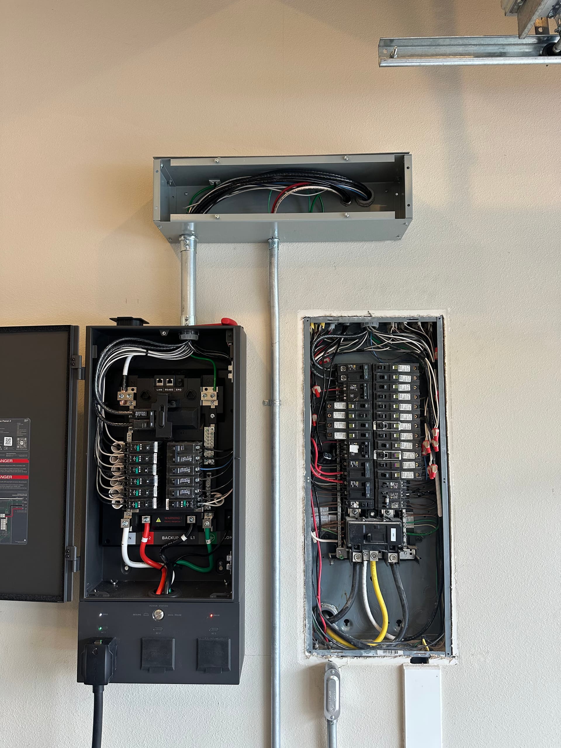 Gallery photos for EcoFlow Delta Pro Ultra Battery Backup with Smart Home Panel Install: Image #2